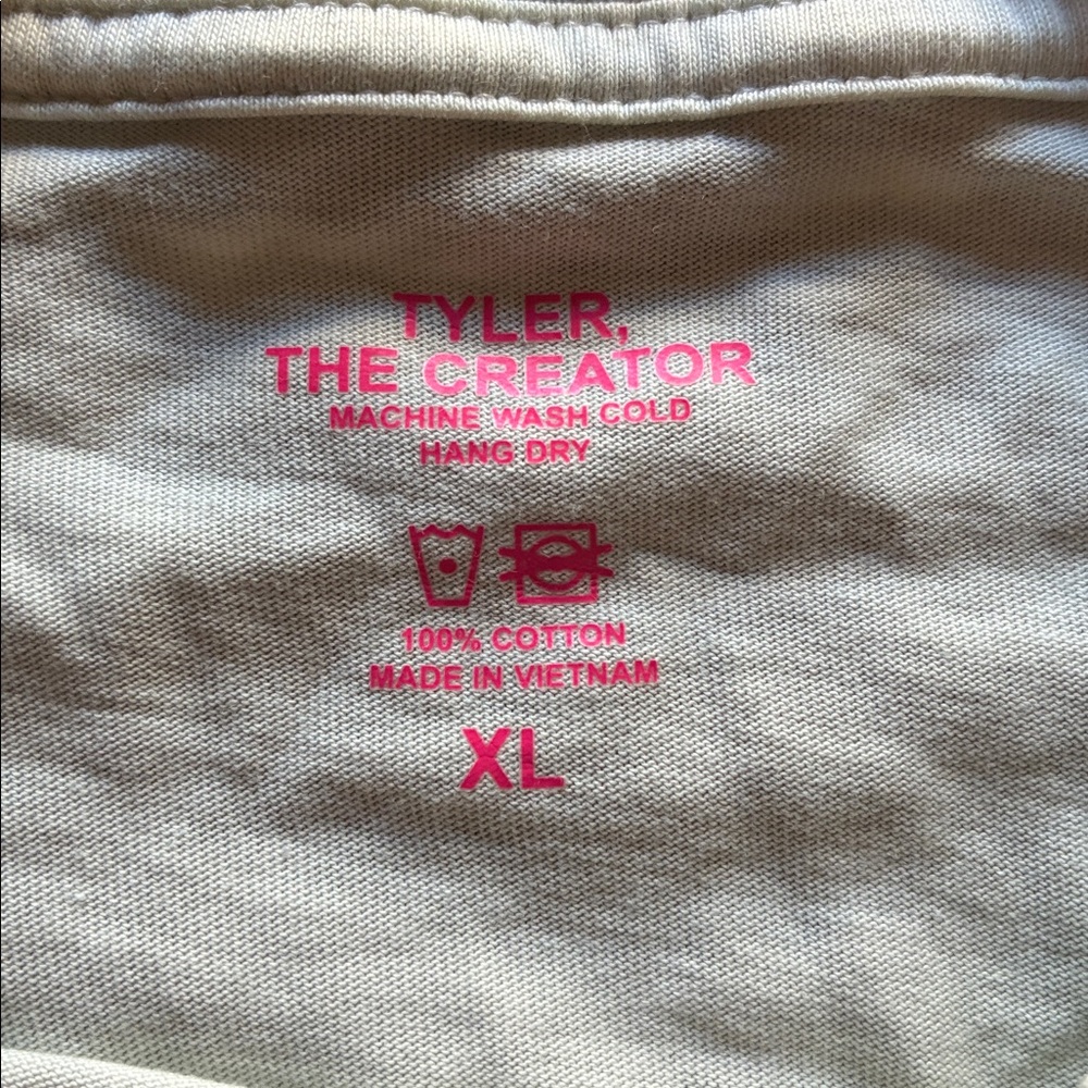 Tyler the Creator Graphic Tee with Face Design 100% cotton  XL - Picture 3 of 5